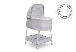Silent Auto Gliding Elite Bassinet - Basketweave (2113) 701405-2113 2-Silent Auto Gliding Elite Bassinet - Basketweave