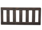 Serta Rustic Grey (084) Toddler Guardrail (701725), Front View a1a 2-Serta Guardrail (701725)