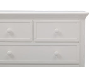 Bianca White (130)  10-4 Drawer Dresser