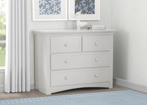 Bianca White (130)  1-4 Drawer Dresser