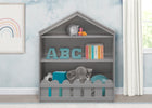 Grey (026) 1-Happy Home Storage Bookcase