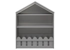 Grey (026) 5-Happy Home Storage Bookcase