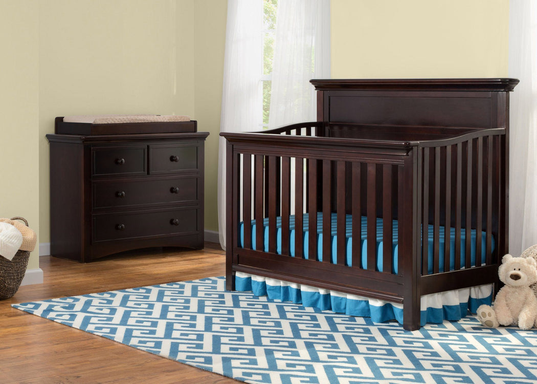 Serta Dark Chocolate (207) Fairmount 4-in-1 Crib, Room View