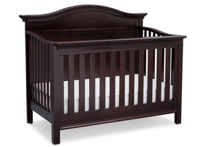 Serta Dark Chocolate (207) Bethpage 4-in-1 Crib, Side View with Crib Conversion c4c 16-Bethpage 4-in-1 Crib