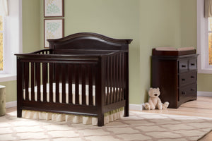 Serta Dark Chocolate (207) Bethpage 4-in-1 Crib, Room View 2-Bethpage 4-in-1 Crib