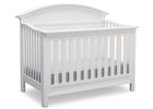 Serta Bianca (130) Adelaide 4-in-1 Crib, Side View with Toddler Bed Conversion b4b 7-Adelaide 4-in-1 Crib