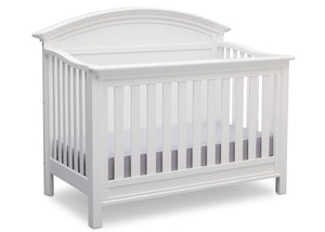 Serta Bianca (130) Adelaide 4-in-1 Crib, Side View with Toddler Bed Conversion b4b 1-Adelaide 4-in-1 Crib
