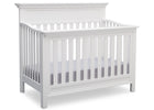 Serta Bianca (130) Fernwood 4-in-1 Crib, Side View with Crib Conversion a4a 1-Fernwood 4-in-1 Crib
