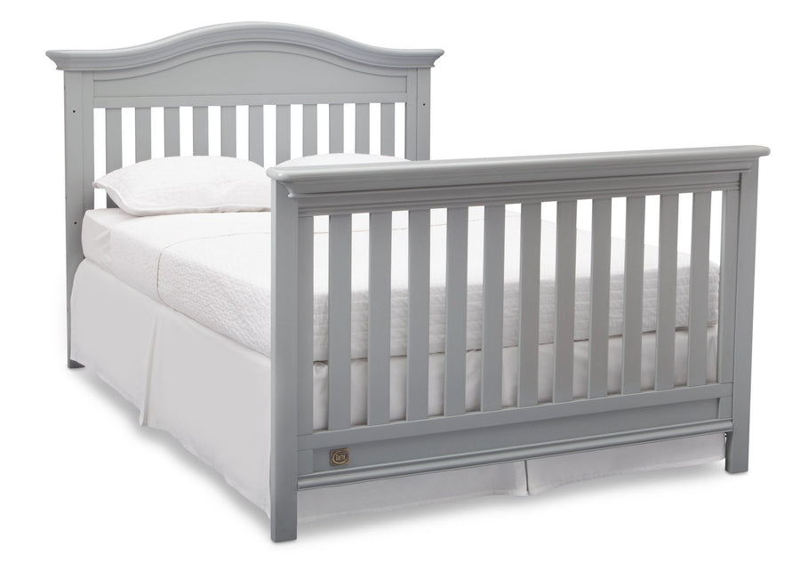 Serta Grey (026) Banbury 4-in-1 Convertible Crib, Full Bed View a5a 10-Banbury 4-in-1 Convertible Crib
