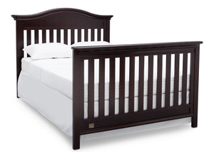 Serta Dark Chocolate (207) Banbury 4-in-1 Convertible Crib, Full Bed View c5c 17-Banbury 4-in-1 Convertible Crib