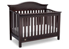 Serta Dark Chocolate (207) Banbury 4-in-1 Convertible Crib, Right View c2c 12-Banbury 4-in-1 Convertible Crib