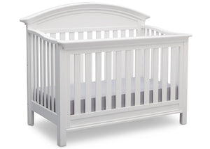 Serta Bianca (130) Aberdeen 4-in-1 Crib, Side View with Crib Conversion b4b 1-Aberdeen 4-in-1 Crib