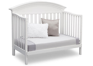 Serta Bianca (130) Aberdeen 4-in-1 Crib, Side View with Toddler Bed Conversion b6b 13-Aberdeen 4-in-1 Crib