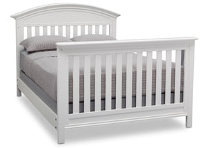 Serta Bianca (130) Aberdeen 4-in-1 Crib with Full Size Platform Bed Kit (for 4-in-1 Cribs) 700850 with Footboard b7b 14-Aberdeen 4-in-1 Crib
