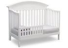 Serta Bianca (130) Aberdeen 4-in-1 Crib, Side View with Toddler Bed Conversion b5b 11-Aberdeen 4-in-1 Crib