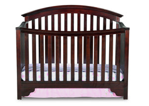 Delta Children Black Cherry Espresso (607) Sonoma 4-in-1 Crib, Crib Conversion a1a 0-Sonoma 4-in-1 Crib