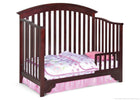 Delta Children Black Cherry Espresso (607) Sonoma 4-in-1 Crib, Toddler Bed Conversion a3a 2-Sonoma 4-in-1 Crib