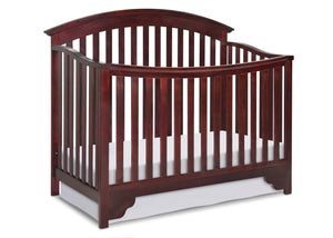 Delta Children Black Cherry Espresso (607) Sonoma 4-in-1 Crib, Crib Conversion a2a 6-Sonoma 4-in-1 Crib