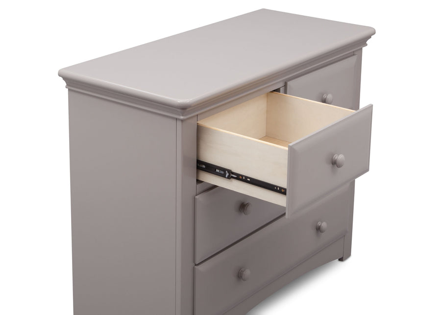 Serta Grey (026) Park Ridge 4 Drawer Dresser (702640), Detail, a4a 3-Park Ridge 4 Drawer Dresser