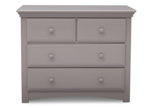 Serta Grey (026) Park Ridge 4 Drawer Dresser (702640), Straight, a2a 0-Park Ridge 4 Drawer Dresser