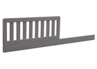 Grey (026ST) Toddler Guardrail/Daybed Rail Kit, Side View a1a 1-Toddler Guardrail/Daybed Rail Kit for 4-in-1 Cribs (702725)