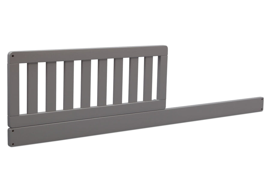 Grey (026ST) Toddler Guardrail/Daybed Rail Kit, Side View a1a 1-Toddler Guardrail/Daybed Rail Kit for 4-in-1 Cribs (702725)
