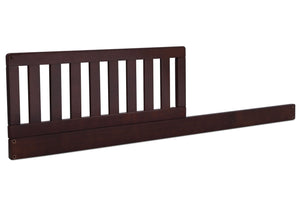 Dark Chocolate (207ST) Toddler Guardrail/Daybed Rail Kit, Side View c1c 0-Toddler Guardrail/Daybed Rail Kit for 4-in-1 Cribs (702725)
