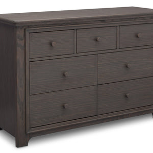 Serta Rustic Grey (084) Langley 7 Drawer Dresser, Right View a2a 11-Langley 7 Drawer Dresser