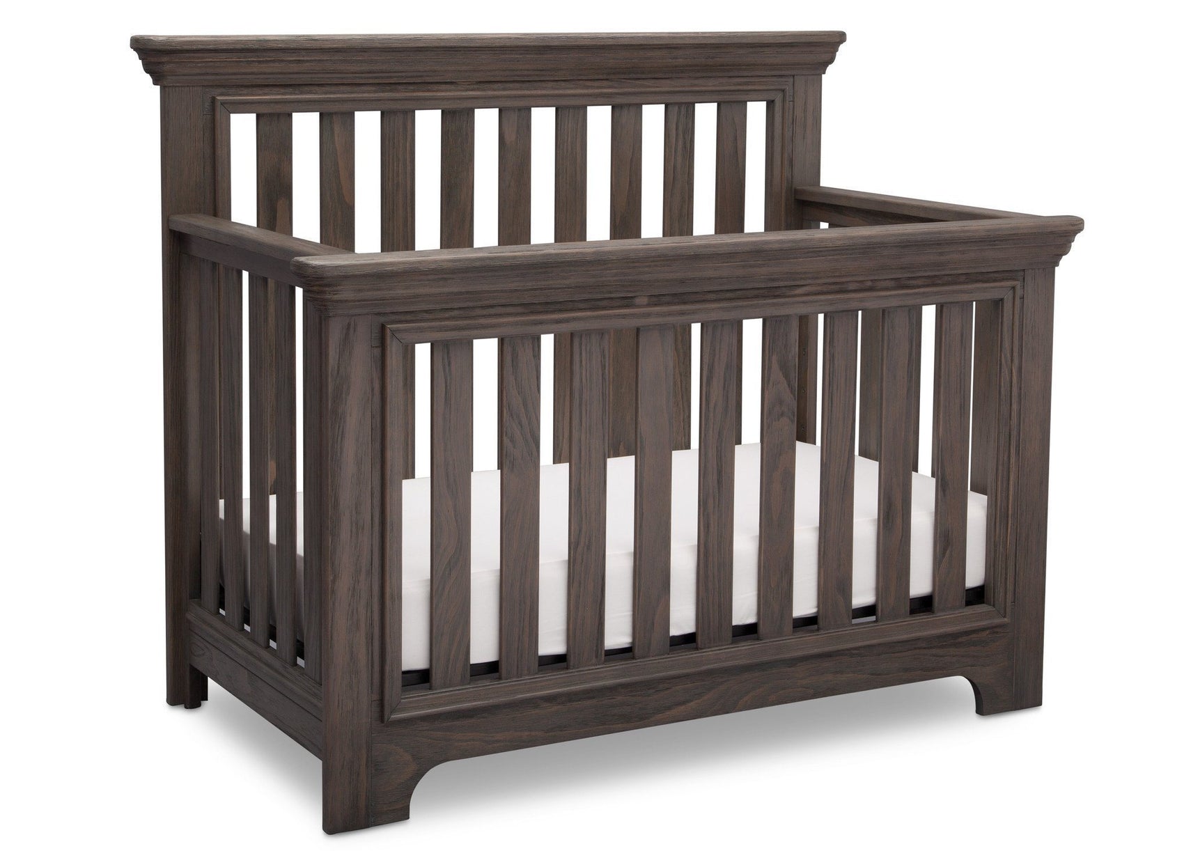 Serta Rustic Grey (084) Langley 4-in-1 Crib Right View a2a