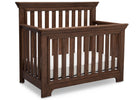 Serta Rustic Oak (229) Langley 4-in-1 Crib Right View c2c 11-Langley 4-in-1 Crib
