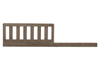 Serta Daybed/Toddler Guardrail Kit (703725) Rustic Whitewash (112ST) Front View a0a 7-Daybed/Toddler Guardrail Kit (703725)
