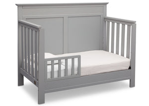 Serta Grey (026) Fall River 4-in-1 Convertible Crib, Right Toddler Bed View a3a 5-Fall River 4-in-1 Convertible Crib