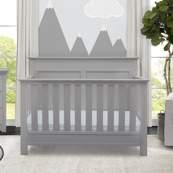 Serta Grey (026) Fall River 4-in-1 Convertible Crib, 1-Fall River 4-in-1 Convertible Crib