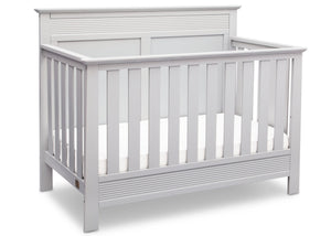 Serta Bianca White (130) Fall River 4-in-1 Convertible Crib, Right Crib View b2b 9-Fall River 4-in-1 Convertible Crib