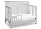 Serta Bianca White (130) Fall River 4-in-1 Convertible Crib, Right Toddler Bed View b3b 9-Fall River 4-in-1 Convertible Crib