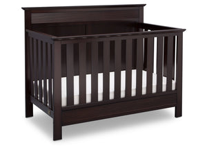 Serta Dark Chocolate (207) Fall River 4-in-1 Convertible Crib, Right Crib View c2c 14-Fall River 4-in-1 Convertible Crib