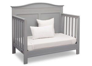 Serta Grey (026) Barrett 4-in-1 Convertible Crib, Right Daybed View a4a 6-Barrett 4-in-1 Convertible Crib