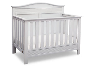 Serta Bianca White (130) Barrett 4-in-1 Convertible Crib, Right Crib View b2b 11-Barrett 4-in-1 Convertible Crib