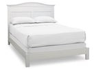 Serta Bianca White (130) Barrett 4-in-1 Convertible Crib, Right Full Bed View b5b 12-Barrett 4-in-1 Convertible Crib