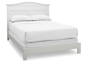 Serta Bianca White (130) Barrett 4-in-1 Convertible Crib, Right Full Bed View b5b 15-Barrett 4-in-1 Convertible Crib