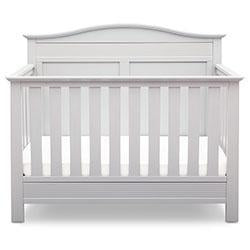 DCB: Bianca White (130) 16-Barrett 4-in-1 Convertible Crib
