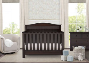 Dark Chocolate (207) 2-Barrett 4-in-1 Convertible Crib