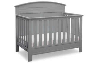 Serta Grey (026) Ashland 4-in-1 Convertible Crib, Right Crib View a2a 4-Ashland 4-in-1 Convertible Crib