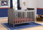 Delta Children Rustic Grey (084) Cali 4-in-1 Crib, hangtag, a1a 1-Cali 4-in-1 Crib