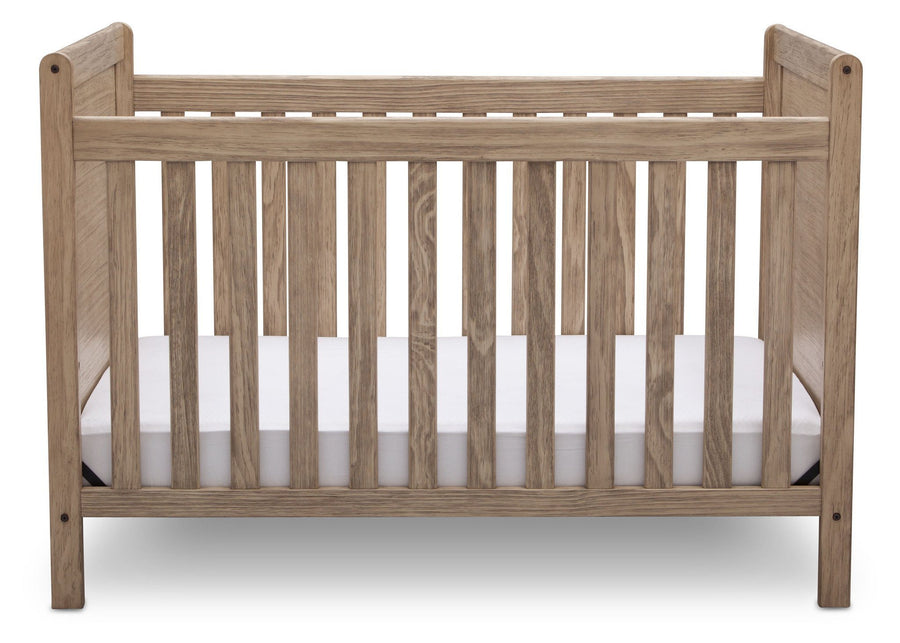 Delta Children Rustic Driftwood (112), Cali 4-in-1 Crib, front view, b2b 8-Cali 4-in-1 Crib