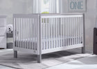 Bianca White with Grey (166) 11-Fremont 3-in-1 Convertible Crib