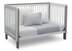 Serta Fremont 3-in-1 Convertible Crib Bianca White with Grey (166) Daybed c5c 17-Fremont 3-in-1 Convertible Crib