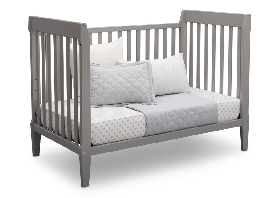 Serta Mid-Century Modern Classic 5-in-1 Convertible Crib Grey (026) Daybed a5a 5-Mid-Century Modern Classic 5-in-1 Convertible Crib