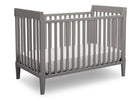 Serta Mid-Century Modern Classic 5-in-1 Convertible Crib Grey (026) Angle a2a 2-Mid-Century Modern Classic 5-in-1 Convertible Crib
