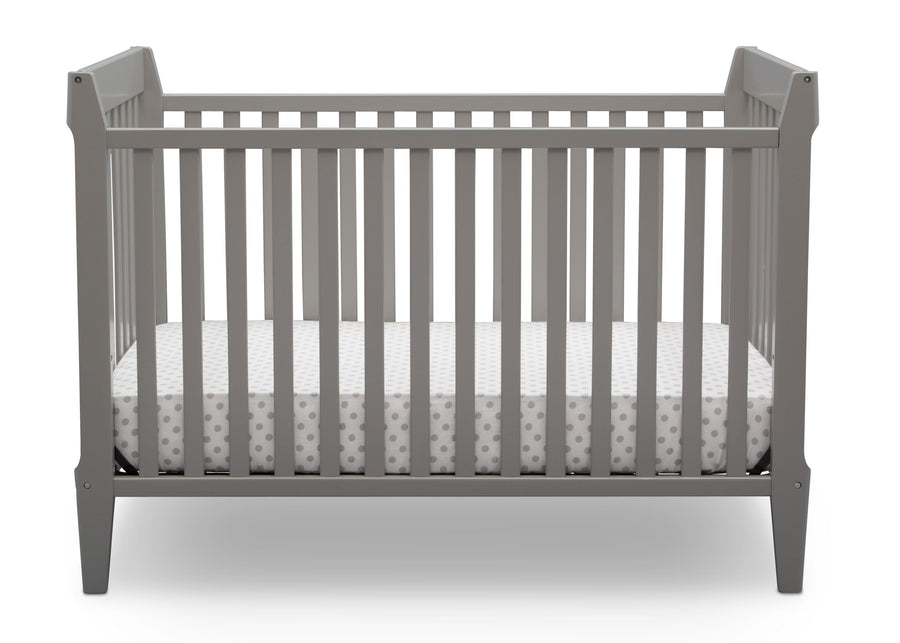 Serta Mid-Century Modern Classic 5-in-1 Convertible Crib Grey (026) Front a3a 3-Mid-Century Modern Classic 5-in-1 Convertible Crib